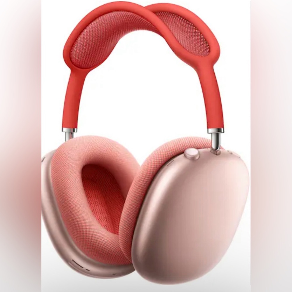 Apple AirPod max  Over-Ear Headphones in Pink and Coral